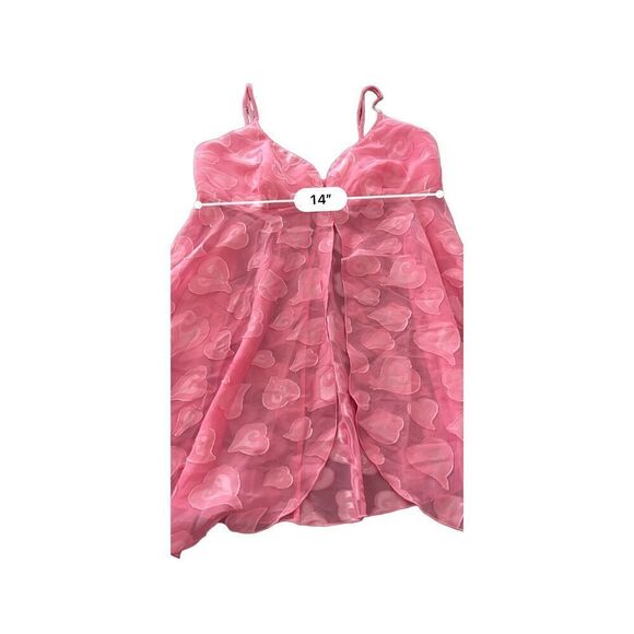 90s Victoria’s Secret Pink heart babydoll - Picture 3 of 6
